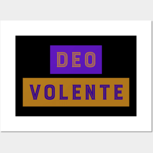 Deo Volente - God Willing Posters and Art